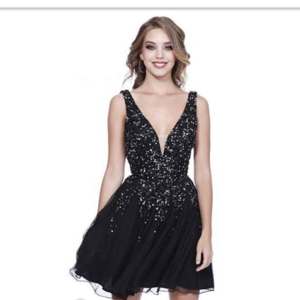 shail k homecoming dress